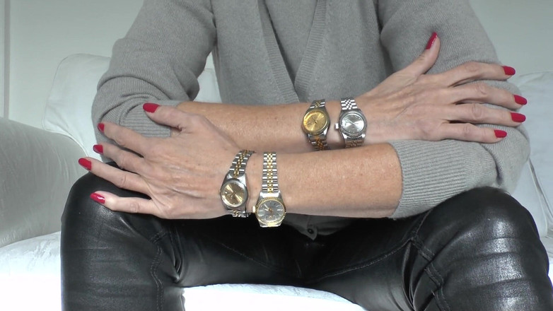 Lady Victoria Valente: Van mijn luxe horloges word je zo geil, JOI, Lady...