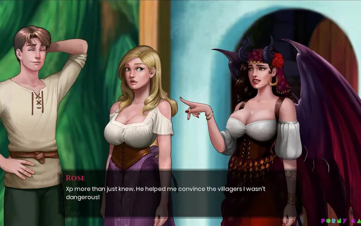Porny Games: What a Legend! v0.6 - Threesome with two vixens (8)