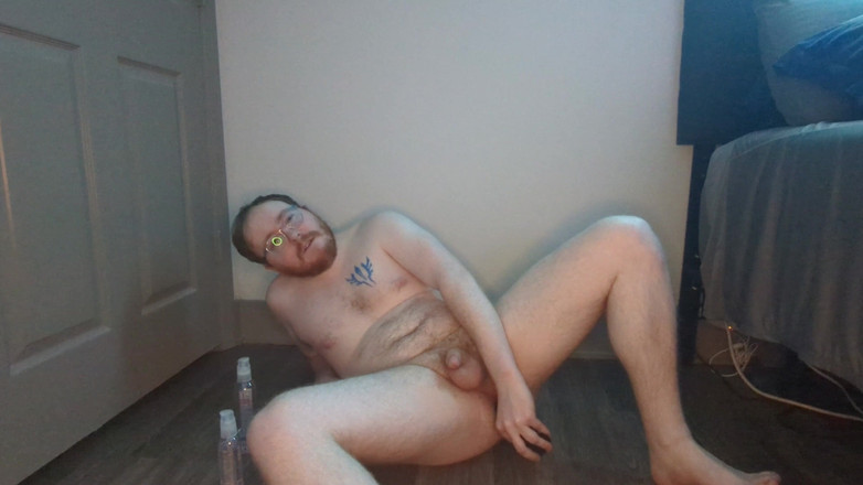 Wallace Accelron: Wallace merintih semasa dia menunggang dildo besar bahagian 1