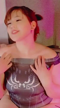 Spider Woman Cosplay BBW