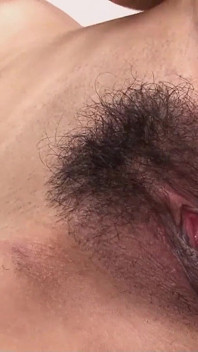 Skinny Japanese teen with hairy pussy fucked in tight pussy by stepdad