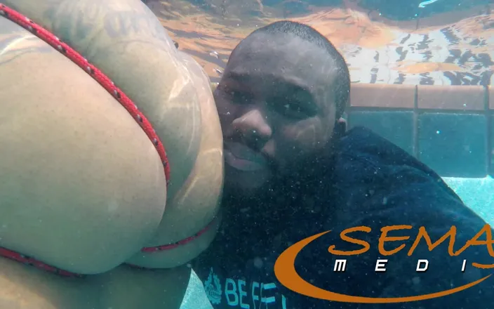 Semaj Media: Semaj Medida Mz. Beauti Bondage Pool Underwater Fun