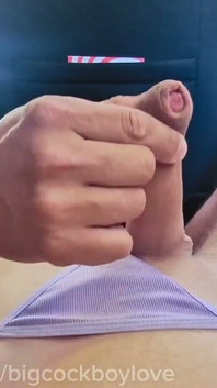 A Milky-skinned Femboy Student Rides a Thick, Large Cock Out on the Highway.