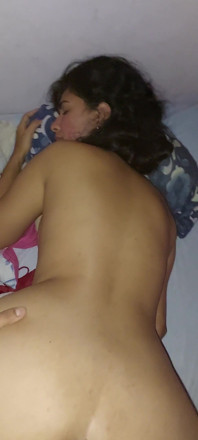 Vanessinha Called Me and When I Arrived She Was Like This with Her Back Like This