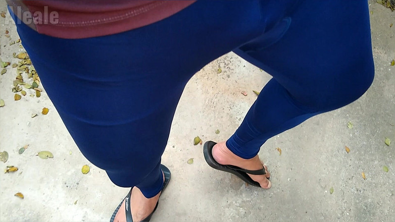Ale Ale: Blue Spandex Suit