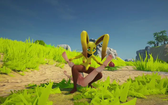NSFW Gaming: Rabbit Monster Grinding Woman (sapphire Safari V.23)
