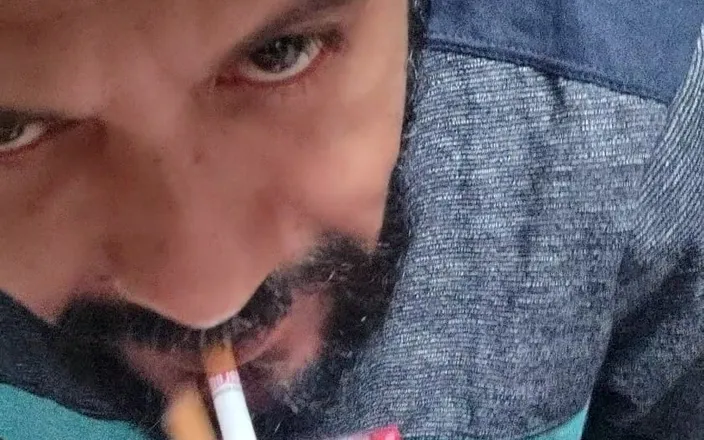 Stink HairyMale: Redneck Smoking in the Morning