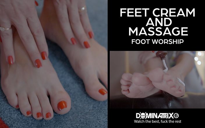 DOMINATRIX6: Crema per piedi e massaggio adorazione del piede