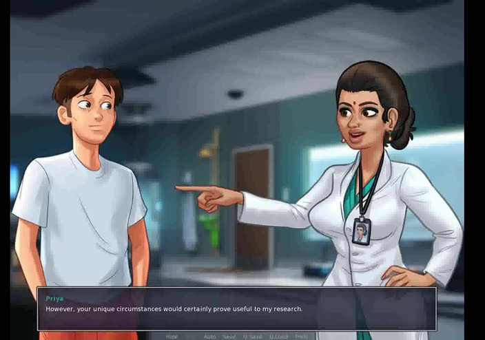 Dirty GamesXxX: Sommarsaga: sexig indisk desi läkare ep 165