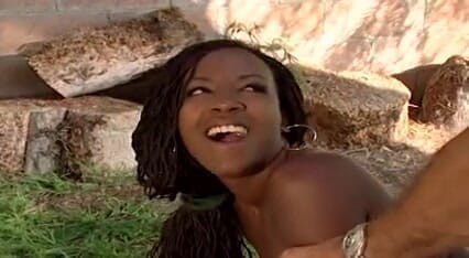 American Idol X: Huge black boobs fucking licking big white dick sucking