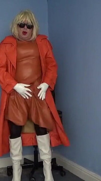 Cuero naranja