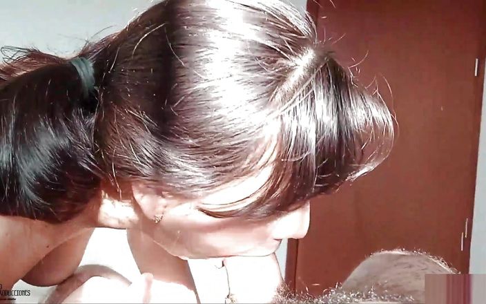 Emma vict: Meu padrasto é um cara com tesão que fode minha buceta...