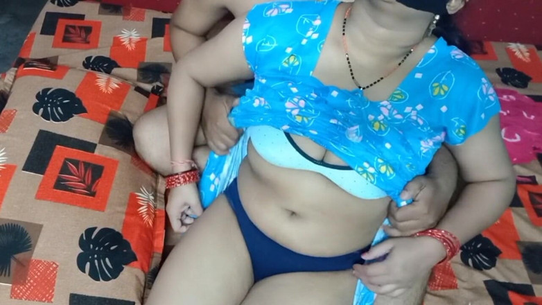 Rucku: Beautiful Bhabhi Sex in Maxi Dress.