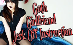 Melissa Masters: Goth Girlfriend Jerk off Instruction | Faphouse