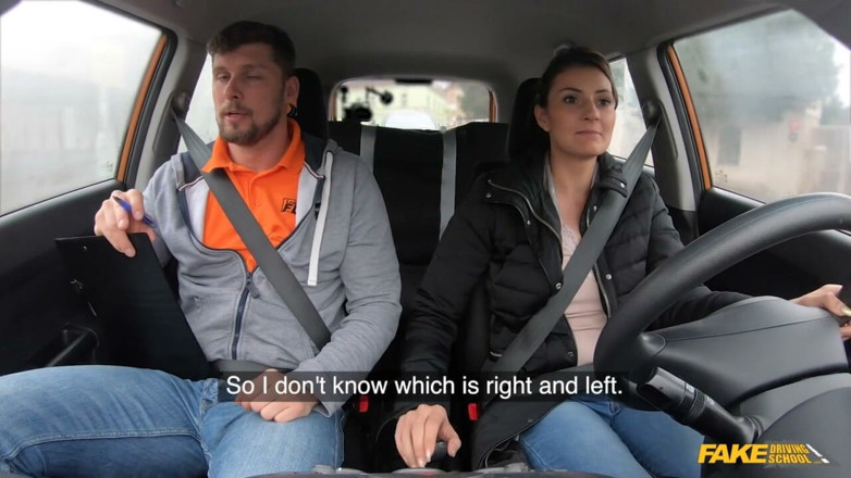 Fake Driving School: Fake Driving School - Suck a Cock Live Tictok Challenge