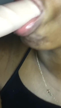 Blowjob Practice Sucking My Big Dildo