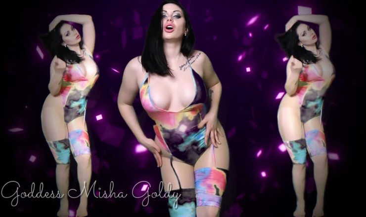 Goddess Misha Goldy: Meu próprio limpador de bunda! Ganhe seu orgasmo - cheirar, lamber...