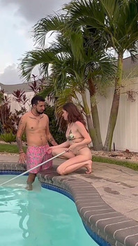 I Caught the Poolboy's Eye