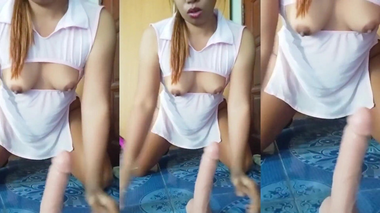 Brighteen Asia: Asiatische krankenschwester lutscht alle schwänze