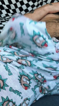 Giant Reveals Himself to Tiny Human While Masturbating and Touching His Body POV