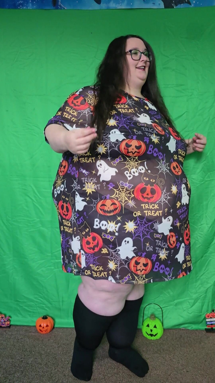 SSBBWLadyBrads: SSBBW halloweenský módní úlovek