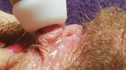 Cuteblonde666: Estremo primo piano grande clitoride orgasmo intensa stimolazione del clitoride