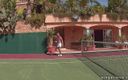 ATKIngdom: Buceta na quadra de tênis