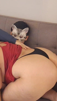 Sexy Hot Stepmother, Only Fans in Slow Motion, in the Living Room