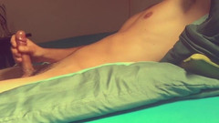 Fratchino: Solo en casa masturbarse w corrida