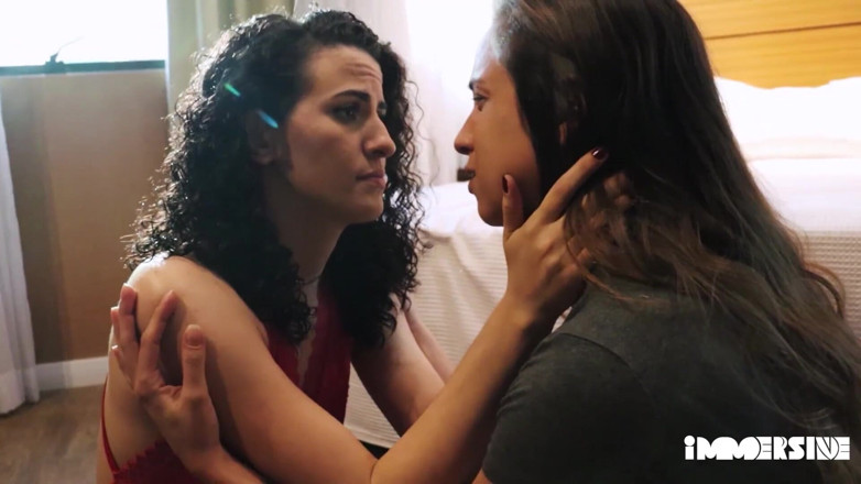 Lady Snow Brasil: Two Hairy Pussy Lesbians Fucking