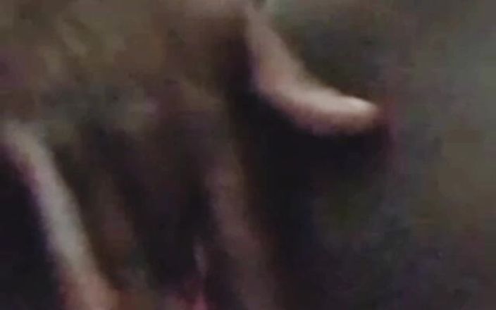 Me and my new slut: Fingering and Rubbing Clitoris on Video Call Wet Pussy Black