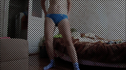 Sexi Lenka: Burst into home with new panties and began to try...