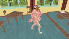 Animated 3D Shemale Porn - a Shemale Lifting a Girl and Fucking Her Both Holes in Classroom thumbnail