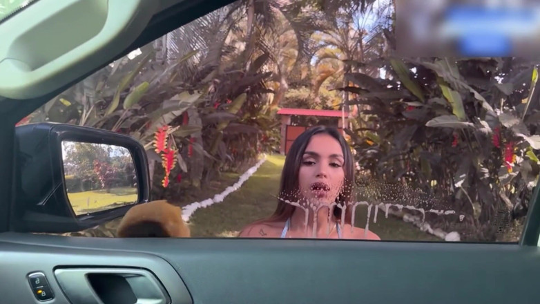 Samy Sun7: Beautiful Car Wash Girl Gets Fucked by One of Her...