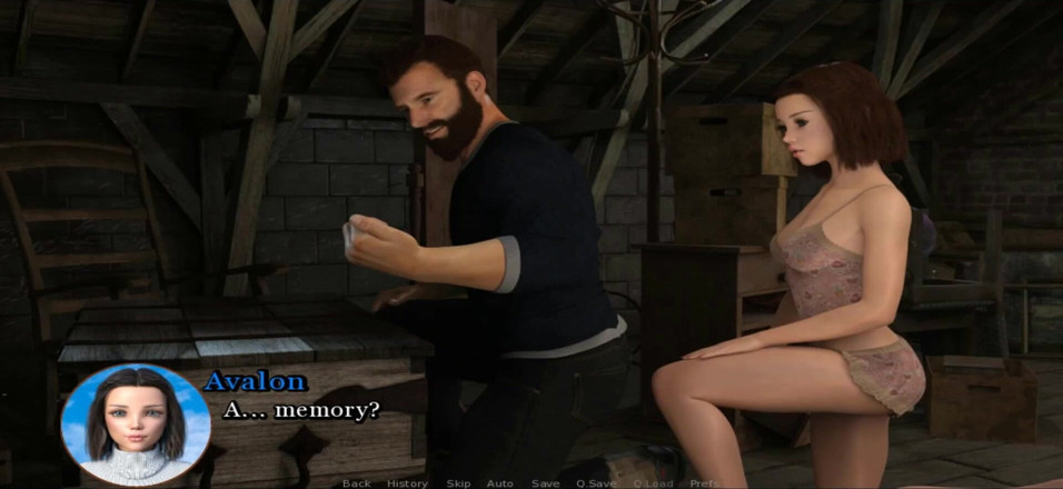 Visual Novels: Авалон, часть 37