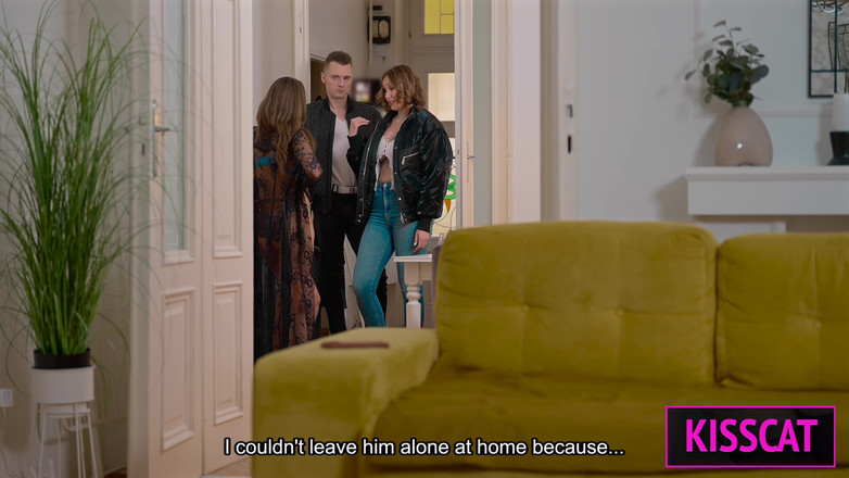 Kisscat: Step Mom Brings Step Son to Step Sister Catherine Knight -...