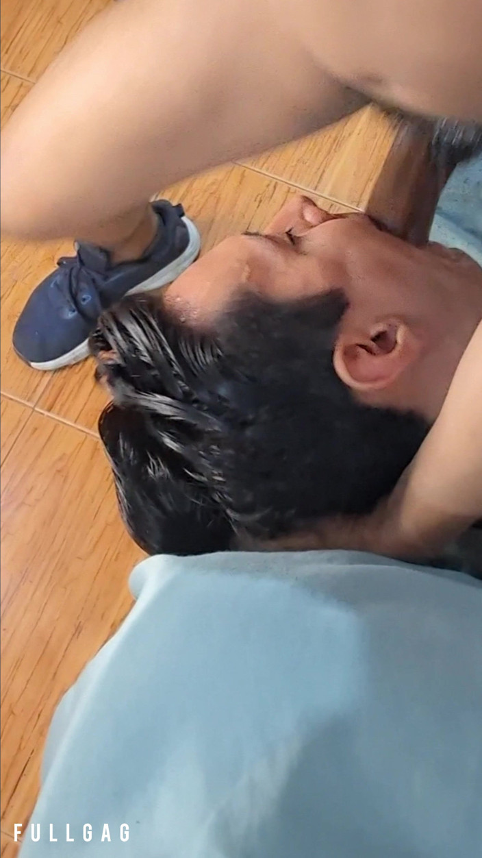 fullgag: Short: He Wasn't Breathing, He Just Let Black Cock Go...