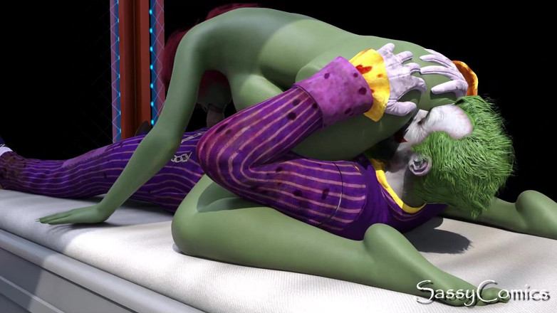 Sassy comics: Joker Conjigual vizită de la Poison Ivy la închisoarea de securitate...