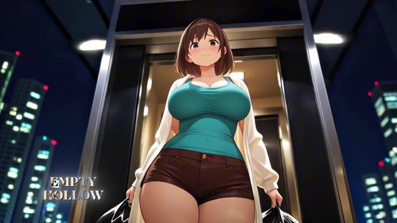 The Last of FAP: Vrouw gevangen in de lift - XXX fantasie met buurman [ai/animation]