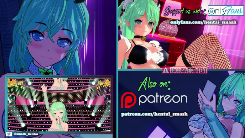 Hentai Smash: Sophia and Ann Takamaki have lesbian sex in a hotel...