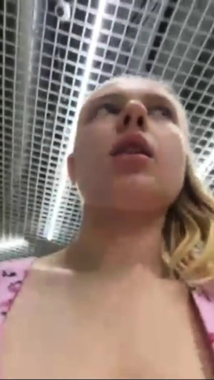 JuiceLussie: Crazy Fucking Public in the Locker Room