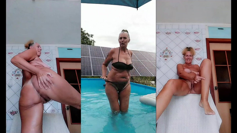 Lukerya: Hot Housewife Lukerya on Vacation by the Water