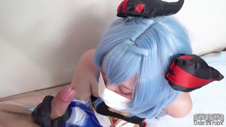 Asian cutie: Genshin Ganyu Cosplay, a Sweet Facade Gives Way to a...