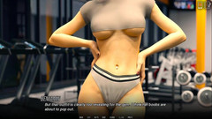 Dirty GamesXxX: Universiti masalah: awek cergas seksi di gim ep 5