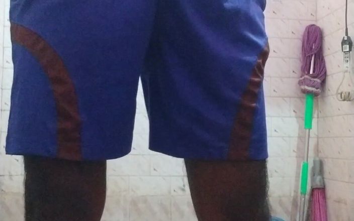 Tamil 10 inches BBC: Tamil10inches sexig dusch är rygg