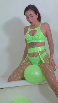 Sit to Pop Balloon Workout with Mira Luv 4K