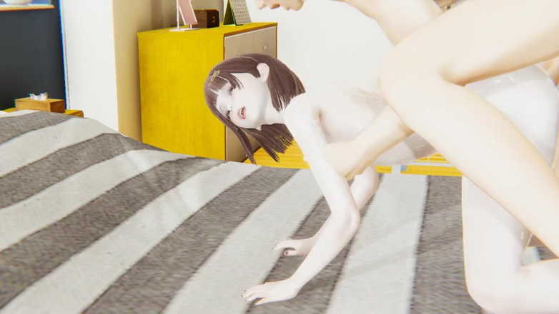 Yaoitube: Yaoi - 性感的femboy被他继父的朋友干了