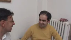 The cute neighbor is targeted by two dirty pigs
