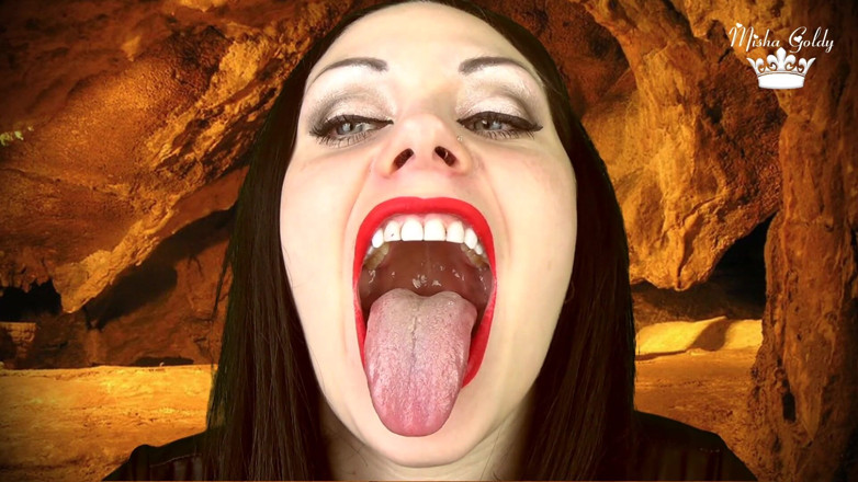 Goddess Misha Goldy: Người sói đói muốn tiêu thụ bạn còn sống (pov, miệng, lưỡi...