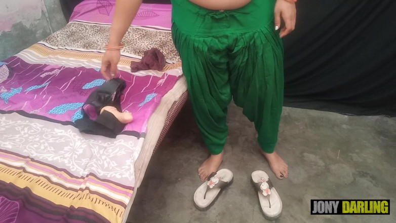 Jony Darling: Indian Bisexual Husband Fucked by His Wife with Dildo